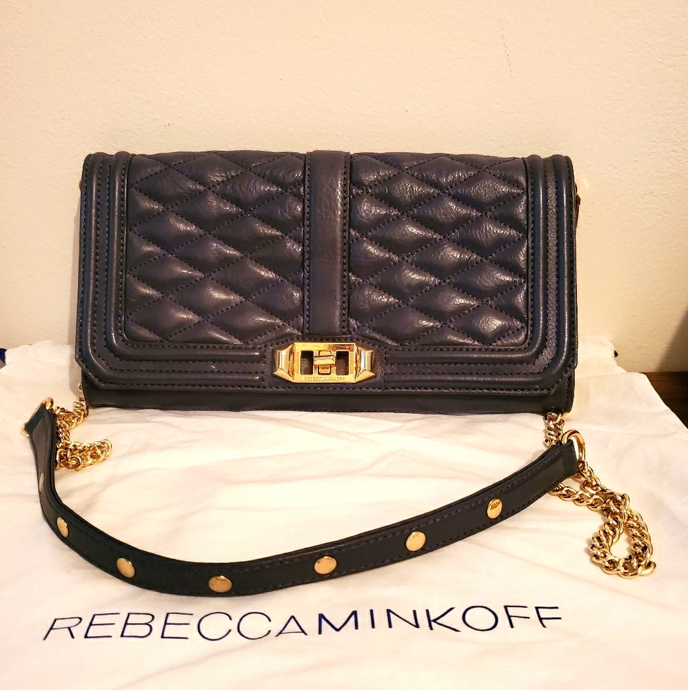 Rebecca Minkoff -Leather Wallet on Chains